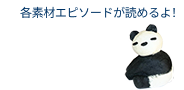\ マウスオーバーで各素材、エピソードが読めるよ！/